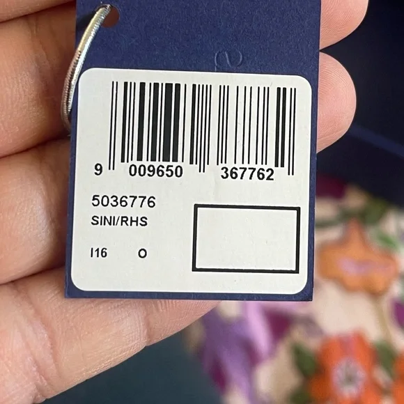 Swarovski Silver Teardrop Loop Earrings • NWT • OS - Picture 6 of 6